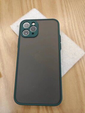 Green Bumper Frosted Case